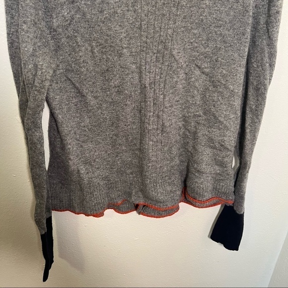 Melrose and Market Cardigan Sweater Gray Stripe - Picture 8 of 10